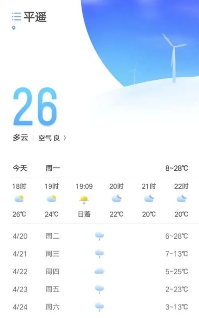 平遥天气预报,古城风云,冷暖先知 平遥天气预报,古城风云,冷暖先知